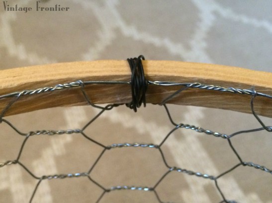 Chicken Wire Pendant Lamp