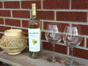 Add storage and interest to your summer gathering place with this easy DIY Pallet Patio Bar.