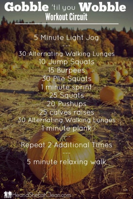 Thanksgiving Workout Roundup
