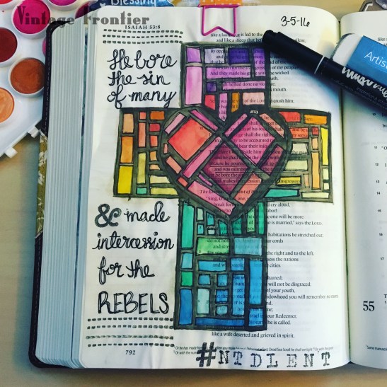 Bible Journaling #frontierfaith